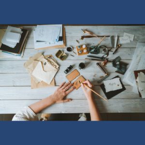 Kalligrafie - Mit Farbenpracht und goldenem Glanz @ Müllerhof Mittweida Atelier