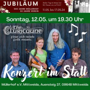 Konzert "The Cluricaune" @ Müllerhof e.V. Stall