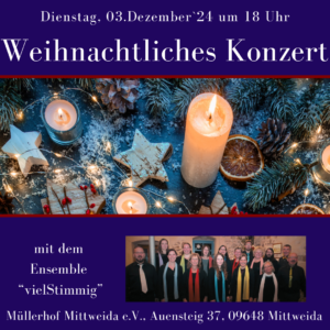 Weihnachtliches Konzert @ Müllerhof e.V. Stall