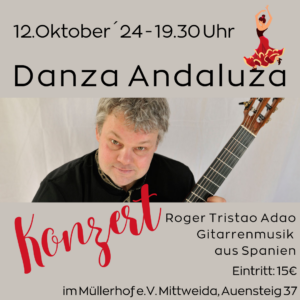 Fällt leider aus! Konzert - Roger Tristao Adao @ Müllerhof e.V. Stall