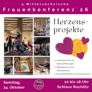 4. Mittelsächsische Frauenkonferenz @ Schloss Rochlitz - Tafelsaal