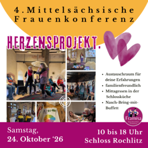4. Mittelsächsische Frauenkonferenz @ Schloss Rochlitz - Tafelsaal