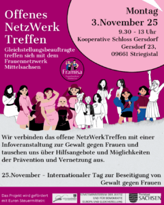 Offenes NetzWerkTreffen mit den GSB @ Kooperative Schloss Gersdorf