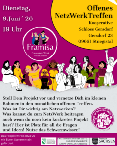 Offenes NetzWerkTreffen @ Kooperative Schloss Gersdorf
