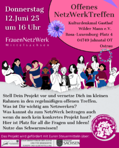 Offenes NetzWerkTreffen @ Kulturdenkmal Gasthof Wilder Mann e.V.