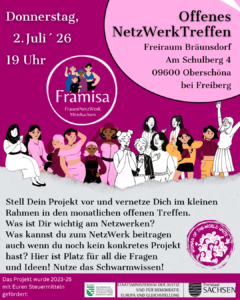 Offenes NetzWerkTreffen @ FreiRaum Bräunsdorf