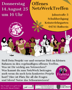 Offenes NetzWerkTreffen @ Begegnungszentrum Roßwein e. V.