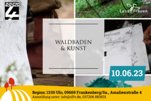 Workshop: Waldbaden und Kunst @ Atelier Dock4