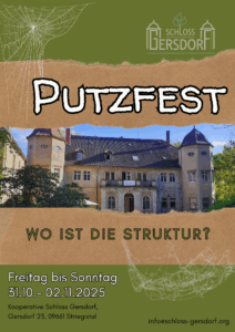 Putzfest @ Kooperative Schloss Gersdorf