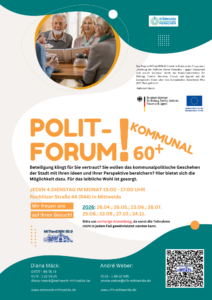 Polit-Forum 60+ @ Mittmachtreff R44