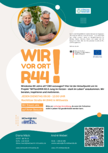Wir vor Ort R44 (MITtenDRIN 60.0) @ Mittmachtreff R44