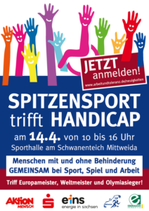 SPITZENSPORT TRIFFT HANDICAP 2024 @ Sporthalle am Schwanenteich