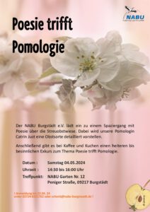 Poesie trifft  Pomologie @ NABU Naturschutzstation Herrenhaide
