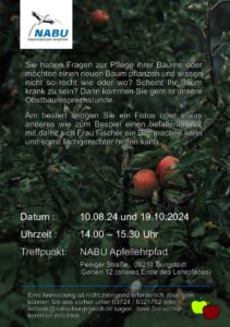 Obstbaumsprechstunde @ Apfellehrpfad mit NaturNahGärten