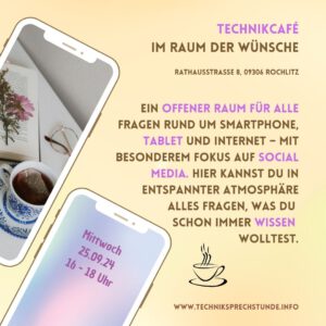 Technikcafé im Raum der Wünsche @ Raum der Wünsche