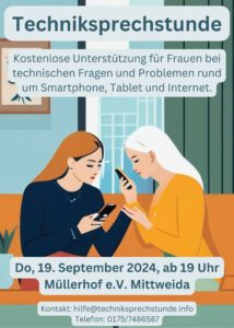 Techniksprechstunde für Frauen @ Müllerhof e.V.