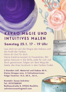 Kakao Magie und Intuitives Malen @ Raum der Wünsche