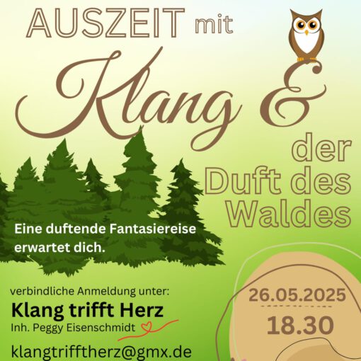 Klang trifft den Duft des Waldes
