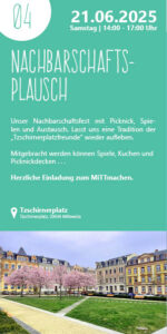 Nachbarschaftsplausch @ Tzschirnerplatz