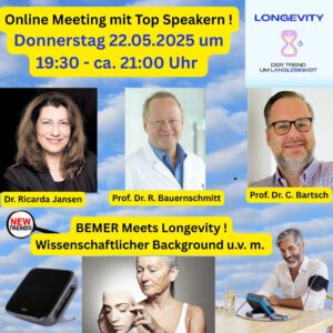 Langlebigkeit - Longevity - wer möchte nicht gern "gesund alt werden"? @ Hohenstein-Ernstthal