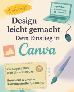 Canva Workshop für Beginner @ Raum der Wünsche