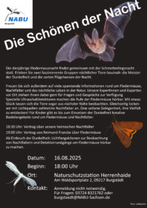 Die Schönen der Nacht @ Naturschutzstation Herrenhaide