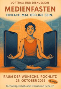 Gesundheitsreihe: Medienfasten – Einfach mal offline sein @ Raum der Wünsche
