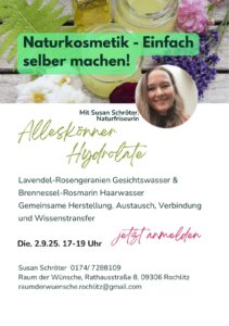 Naturkosmetik - Einfach selber machen! @ Raum der Wünsche