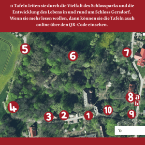 Schilderwaldführung Schloss Gersdorf @ Initiative für Ökologie und Lebenskultur e.V. - Torwächterhaus