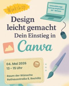 Canva Workshop für Beginner @ Raum der Wünsche