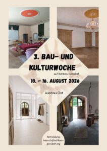 Bauwoche Schloss Gersdorf @ Kooperative Schloss Gersdorf