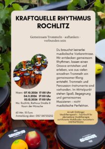 Kraftquelle Rhythmus Rochlitz @ Raum der Wünsche / Rochlitz